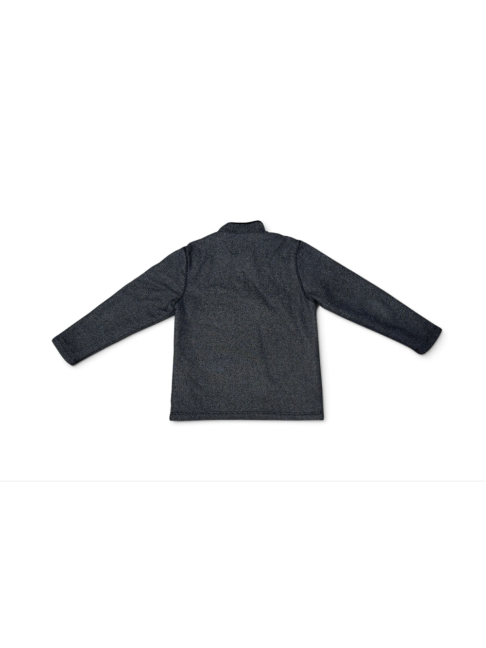 Orvis Classic Collection Men’s Gray Sherpa Fleece Lined 1/4 Zip Pullover Sz M - Picture 6 of 10